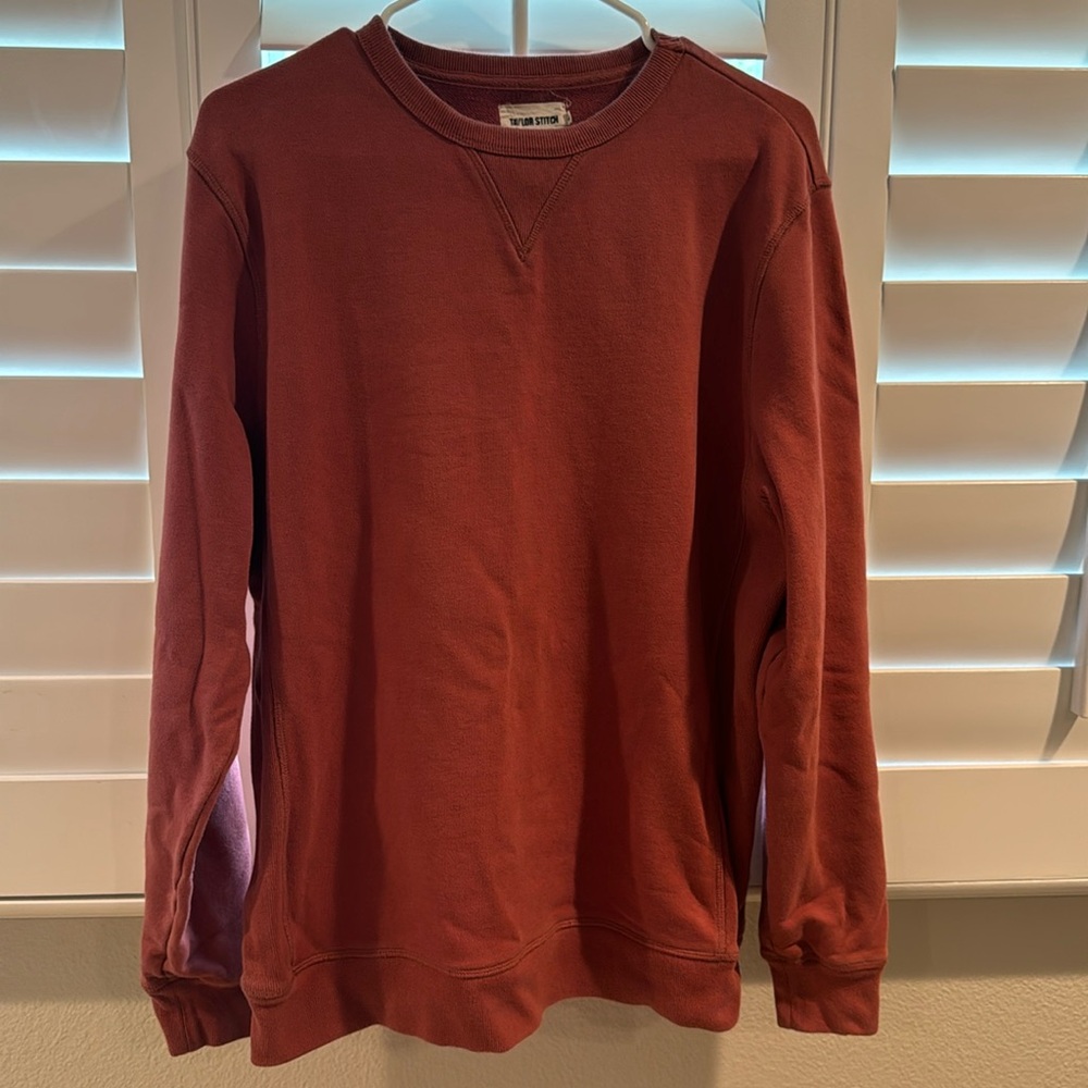 Taylor stitch crew neck sweatshirt